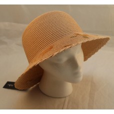 New MARCUS ADLER Mujer&apos;s Blush Sun Hat with Floral Design One Size RETAIL $58  eb-73391741